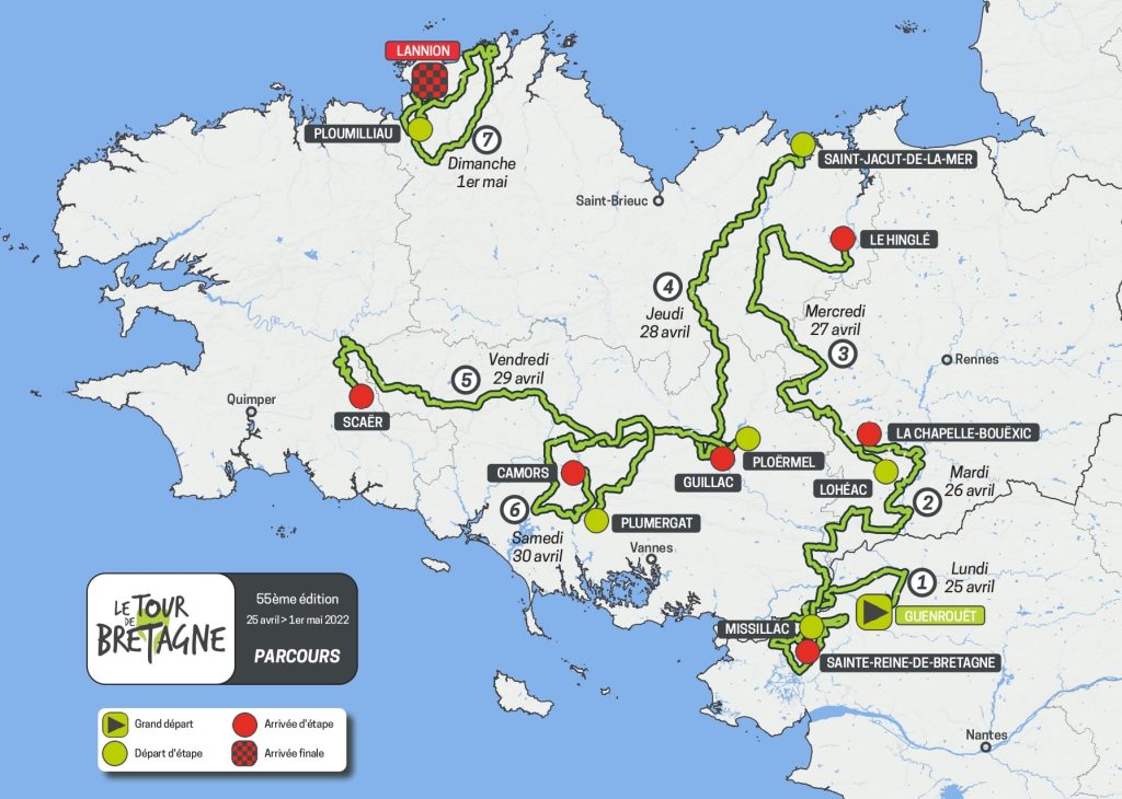 Informations pratiques Tour de Bretagne